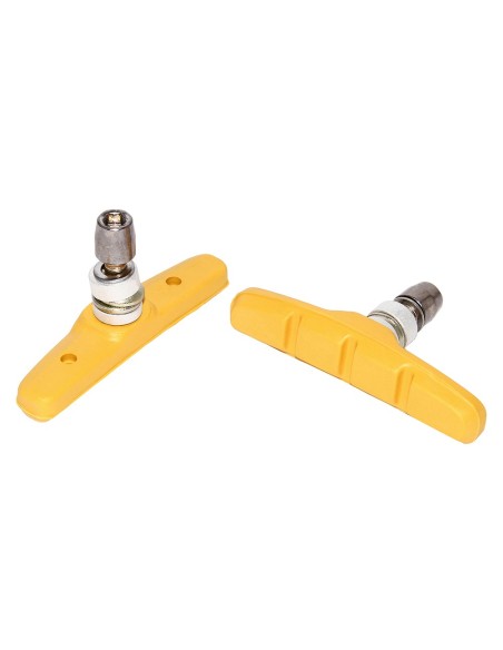 70mm Brake Shoes W/Nut Yellow.